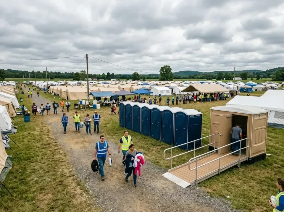 disaster-relief-camp-restrooms-010 — frequently asked questions, Dumpster & Portable Bathrooms Rental in Council Bluffs, IA